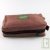 Petite trousse de toilette, chanvre bio, 7x11x20cm, marron