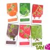 Coffret 4 sachets de graines bio + 1 sachet de graines bio utile