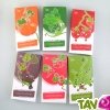 Coffret 4 sachets de graines bio + 1 sachet de graines bio utile
