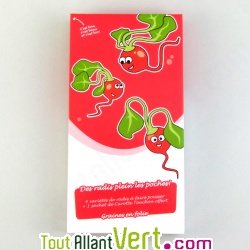 Coffret \"Des radis plein les poches!\" 4 + 1 sachets de graines bio de radis et carotte