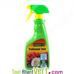 Traitement total naturel, insectes et maladies, Solabiol, 750 ml