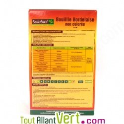 Bouillie bordelaise non color�e agr�� agriculture biologique, Solabiol, 1,1kg