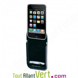 Dock chargeur coque solaire pour iPhone