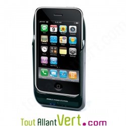 Dock chargeur coque solaire pour iPhone