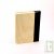 Cahier couverture bois de fr�ne A6 FSC Quebook