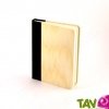 Cahier couverture bois de fr�ne A6 FSC Quebook