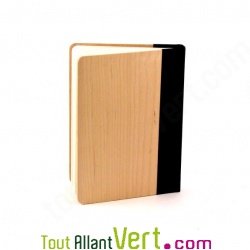 Cahier couverture bois d\'Orme A6 FSC Quebook