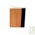Cahier couverture bois d'Acajou A6 FSC Quebook
