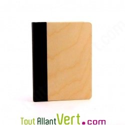 Cahier couverture bois de Bouleau A6 FSC Quebook