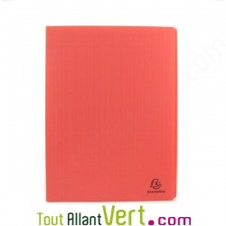 Prot�ge documents en polypro recycl�, 40 pochettes, Forever
