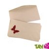 Enveloppes rustiques Papillon en papier recycl� 110x220 lot de 25