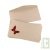 Enveloppes rustiques Papillon en papier recycl� 110x220 lot de 25