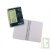 Carnet recycl� spirale 9x14cm Petits carreaux 100p 70g Forever