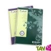 Cahier recycl� spirale A4 Grands carreaux 100p 70g Forever