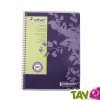 Cahier recycl� spirale A4 Grands carreaux 100p 70g Forever