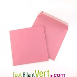 Enveloppes recycl�es 15x15 cm Kraft, lot de 50