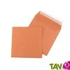 Enveloppes recycl�es 15x15 cm Kraft, lot de 50