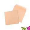 Enveloppes recycl�es 15x15 cm Kraft, lot de 50
