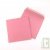 Enveloppes recycl�es 15x15 cm Kraft, framboise lot de 50
