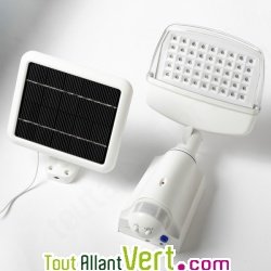 Spot solaire d\'ext�rieur � d�tecteur de mouvement