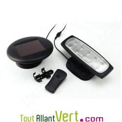 Spot solaire d\'int�rieur avec t�l�commande