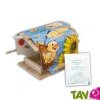 Mangeoire pour oiseaux en bois pin FSC � d�corer