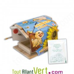 Mangeoire pour oiseaux en bois pin FSC � d�corer