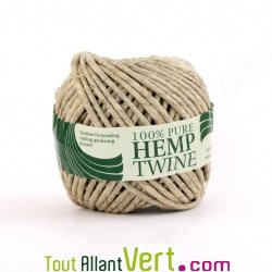 Corde 3mm, 35m, chanvre naturel