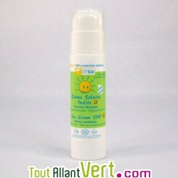 Cr�me solaire Indice 20 protection moyenne, 100% min�rale, tube 100ml