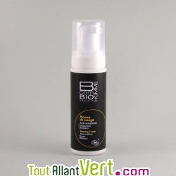 Mousse � raser anti-irritations bio, 150ml, B com Bio