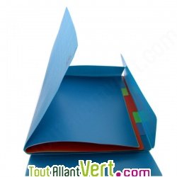 Trieur 7 compartiments Polypro recycl� bleu Forever
