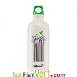 Gourde SIGG \"Scanning the globe\" Aluminium sans BPA 0.6 litre