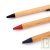 Stylo bille r�tractable en bois de h�tre, encre gel