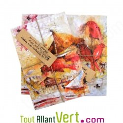 Carnet de voyage recycl� 175p