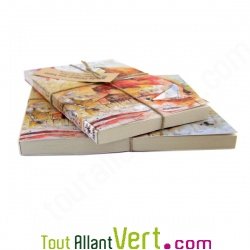 Carnet de voyage recycl� 175p