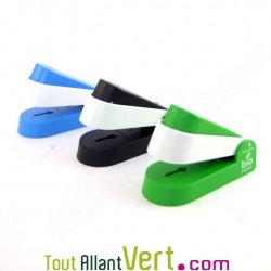 Agrafeuse sans agrafes en bioplastique