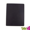 Tapis de souris en cuir recycl� noir 24x19,5 cm