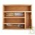 Range couverts tiroir en bois FSC
