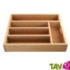 Range couverts tiroir en bois FSC