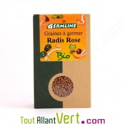Graines � germer Radis rose Bio, 150g Germline