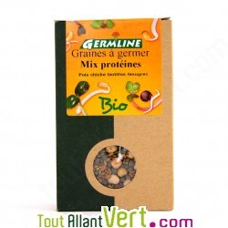 Graines � germer Mix Prot�ines Bio, 200g Germline