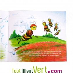 Alerte � la ruche, livre, jeu et graines de S�verine Dalla