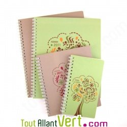 Agenda semainier recycl� 2011 V�g�tal