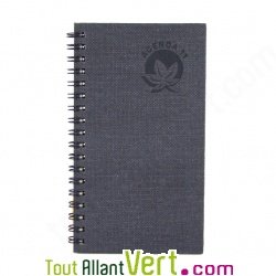Agenda semainier recycl� 2012 9x16cm bleu fonc� Natur\'l