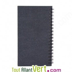 Agenda semainier recycl� 2012 9x16cm bleu fonc� Natur\'l