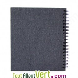 Agenda semainier recycl� 2012 15x17cm bleu fonc� Natur\'l