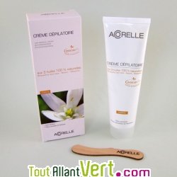 Cr�me d�pilatoire aux 3 huiles naturelles, Acorelle