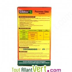 Anti-Pucerons naturel au pyr�thre, Solabiol, 50ml