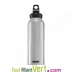 Gourde SIGG 1.5l large goulot pour gla�ons, �cologique r�utilisable sans BPA