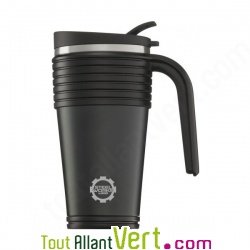 Gobelet isotherme 0,5 litre Noir STEELWORKS by SIGG
